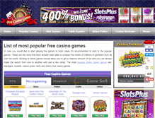 Tablet Screenshot of free-casino-games.com
